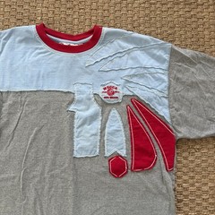 VTG 90s MECCA DNM Streetwear Embroidered Graphic T-shirt Men’s Size 3X