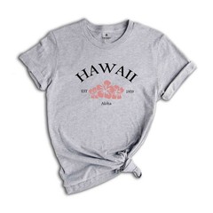 Hawaii Shirt, Summer Shirt, Flower Shirt, Trendy Summer Shirt, Flower Shirt, Bea