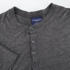 Polo Ralph Lauren Modal Blend Henley Sleep Shirt Charcoal Grey Mens Size M