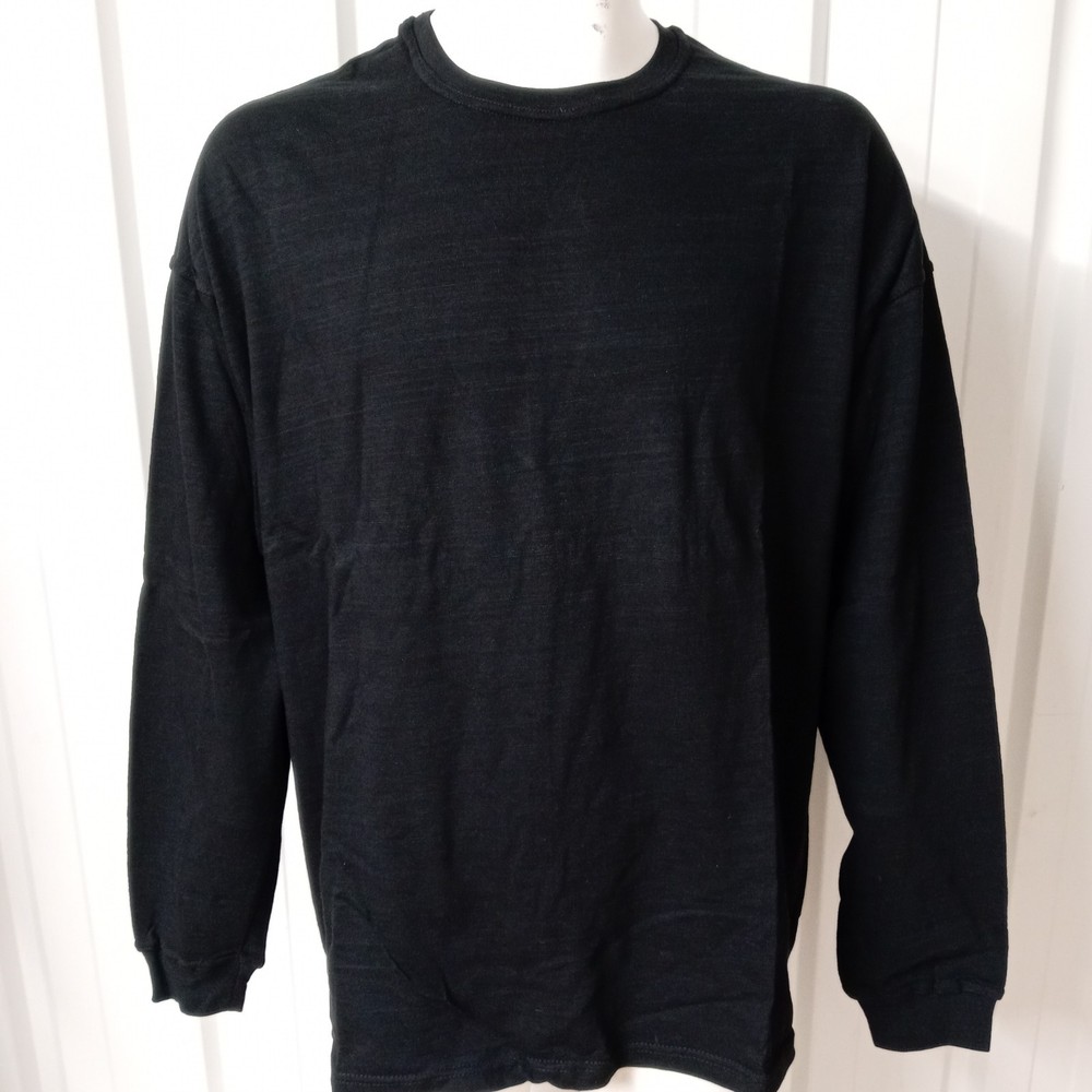 REPRESENT Essential LongSleeve T-Shirt LS Black Small (S) 100% Cotton