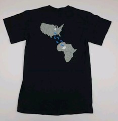 Vintage Expanding Lives Non Profit Chicago Illinois Africa Print T Shirt African