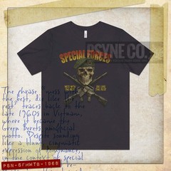 Special Forces: Mess With the Best, Die Like the Rest 1968 Vintage Men’s T-Shirt
