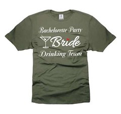 Women’s Bride Drinking Team Shirt Bachelorette Party Shirt For Girls women