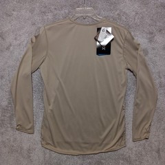 US Army Shirt Medium Beige Gen III Cold Weather Undershirt Military Base Layer