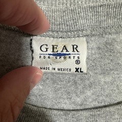 Gear For Sports USAFA Air Force Academy Long Sleeve T-Shirt Gray Mens XL Vintage