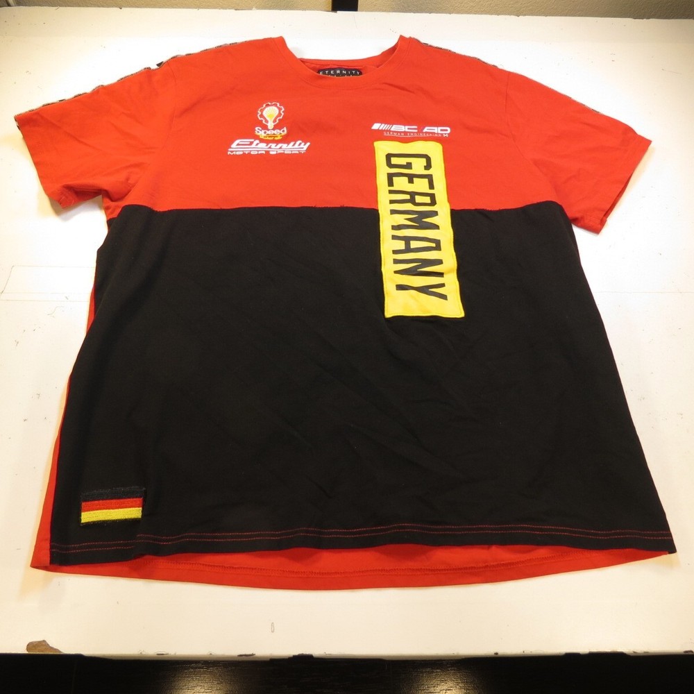 ETERNITY MOTOR SPORT BC/AD GERMANY GERMAN ENGINEERING RACING T SHIRT Mens 3XL