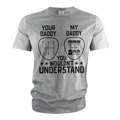 Men’s Funny car guy T-shirt manual shift your daddy my daddy tee shirt garage T