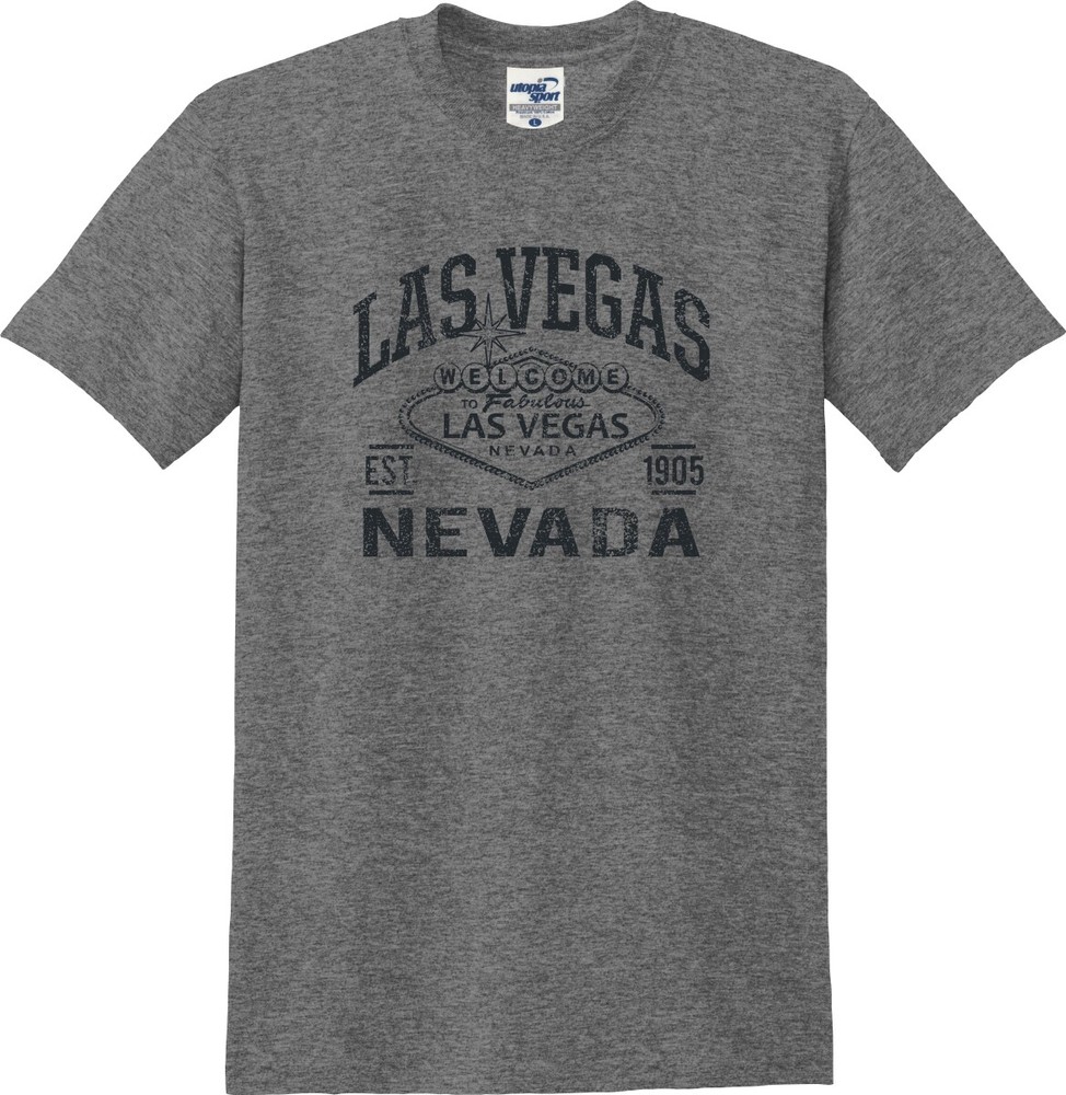 Las Vegas Nevada Est. 1905 Welcome Sign Distressed Unisex T-Shirt (S-5X)
