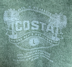 Costa Del Mar Born On The Water Men’s Green Short Sleeve T-shirt Size Large.