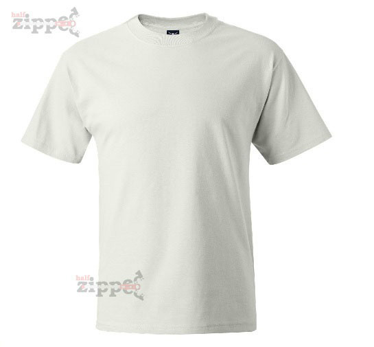 * 6 Pack * Hanes Beefy T Shirts WHITE 5180 S-5XL Wholesale Pricing!