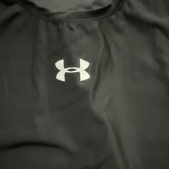 Under Armour Long Men’s Jogging Running Workout Sleeveless Top Black LARGE