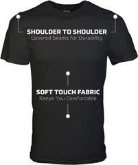 Gildan Men’s Crew T-Shirts, Multipack, Style G1100 X-Large, Black (6-pack)