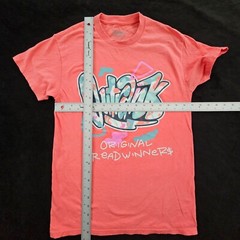 Outrank Original Breadwinner$ Orange Short Sleeve Cotton T-Shirt Men’s S