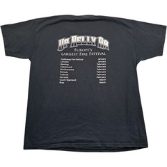 UP HELLY AA T Shirt XL Men’s Black Vintage Shetland Fire Festival Viking Graphic