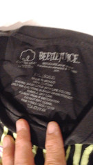 Bettlejuice Black 2XXL Tee-Shirt Good Free Ship