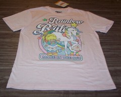 Vintage Style PINK RAINBOW BRITE Starlite T-Shirt MENS SMALL NEW w/ TAG 1980’s
