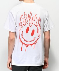 ALAB A-Lab Mens Everything Is Okay..White Tee Shirt New S, M, L, XL