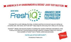 Hanes® Big Men’s FreshIQ® ComfortBlend® Crew Neck T-Shirts 3-Pack 2XL “TAGLESS”