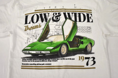 PacSun Mens Low And Wide Dream Car 1973 White Shirt New Medium