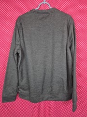 NWT Gerry Mens Gray Crewneck Long Sleeve Sweatshirt Pullover Large