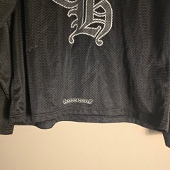 Chrome Hearts Long Sleeve Jersey Style Men S Designs Back & Sleeves Shirt