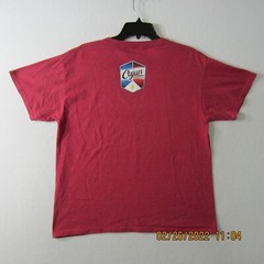 Hanes Shirt Mens Medium Red Comfort Blend EcoSmart Proud To Be Cajun Outdoor