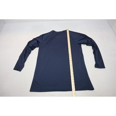 Nike Pro Dri-FIT Gym Shirt Mens XXL Navy Blue Compression Long Sleeve Athletic