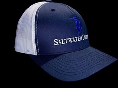 FREE Gaiter Saltwater Drifter Trucker baseball cap fishing Caribbean Hobo fish