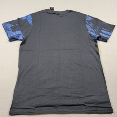 Contender Bisquick Graphic Collage T-Shirt Men’s NWT Navy Peace