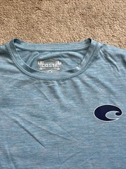 Costa UPF 40+ Long Sleeve Performance Fishing Shirt BLUE MEDIUM / SMALL MSRP $45