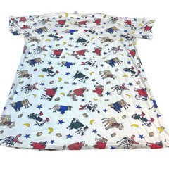VTG T Shirt Nightgown 90s Women’s XL Sleep Cows USA Soft Sleeping White Cotton