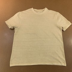 Asos Mens Large Beige Cotton Classic Crew Neck Short Sleeve T-Shirt NWOT