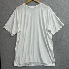 adidas Ultimate Tee White Black Logo Climalite Performance Casual Mens Size 2XL