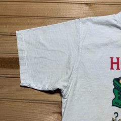 Vintage 80s Hong Kong Drinking Team Rickshaw Beer Cartoon T-Shirt – Size Medium