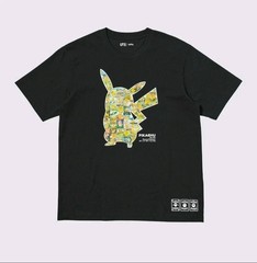 Pokemon Trading Card Game Pikachu Uniqlo T Shirt Size S USA Seller NEW