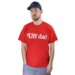 vintage Uff da! t-shirt single stitch made in USA size M 38-40 graphic tee