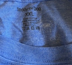 NWT When I Think About Books I Touch My Shelf Shirt XXL Teddy The Dog