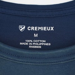 Cremieux Men’s Long Sleeve Shirt M Blue Solid National Park Fish 100% Cotton NWT