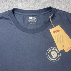 Fjallraven NWT Men’s Size XXL Navy Blue 1960 Logo Long Sleeve Shirt Crew Neck