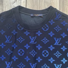 Louis-Vuitton Monogram Sweatshirt Sweater Medium Excellent Condition