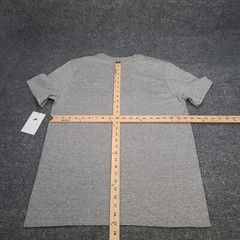 Nike Shirt Mens Medium Gray Grey Heather White Black Futura Sportswear New Tee