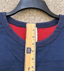 Vintage 90s Tommy Hilfiger Mens Size 2XL Reversible Jersey T-Shirt #85 Blue Red