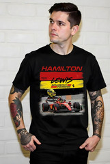 LEWIS HAMILTON F1 CUSTOM DESIGN – T-Shirt Size S-5XL