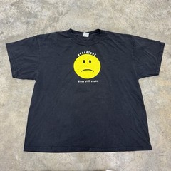 Delta Everclear North American Tour 2001 Double-Sided Black Tee XL