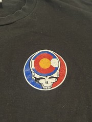Vintage Grateful Dead Colorado Single Stitched Steal Your Face T-shirt Men’s Xl