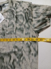 Forever 21 Mens Mesh See Through T Shirt Size M Camo Green Sage Polyester New
