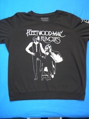 Fleetwood Mac Rumours Album Sweatshirt Soft Material Some Pilling Black Size XL