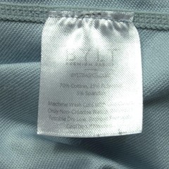 BYLT Mens Shirt Large Light Blue Drop Cut Crewneck Soft Stretch Tee Casual Gym L