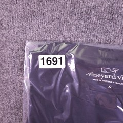 NWT Vineyard Vines SS Lacrosse Wind Up Pkt Tee Jet Black Men’s Small RV $35 NEW!