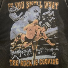 THE ROCK Play Nice Studio Street Wear Shirt Size 2XL Fits like 3XL OVERSIZED AOP